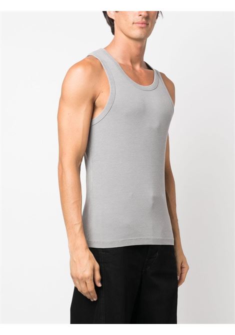 Grey fine-ribbed tank top - ENTIRE STUDIOS -  men ENTIRE STUDIOS | ES2155RH